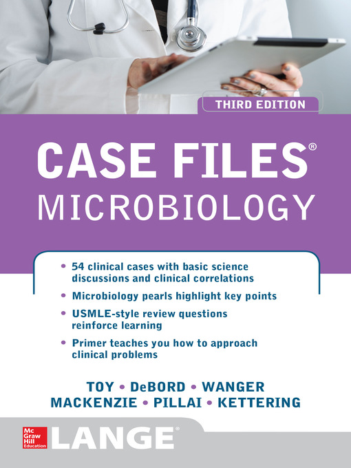 Title details for Case Files Microbiology by Eugene C. Toy - Available